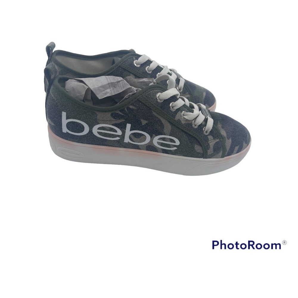 bebe Womens Destini camdm Fashion Sneaker Size 9M ZG15501M-76B - Picture 5 of 5
